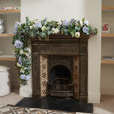 6 ft Blue And White Eucalyptus Wedding Garland